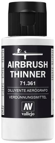 acrylicos vallejo airbrush verdÃ¼nner (thinner) - 60 ml