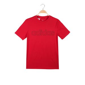 Adidas B Lin T Rotes T-shirt Für Jungen Kurzarm T-shirt Junge Rot Größe 15/16