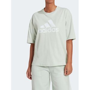 Adidas Hk0508 Oversize-modell Damen-t-shirt Kurzarm T-shirt Damen Grün Größe L