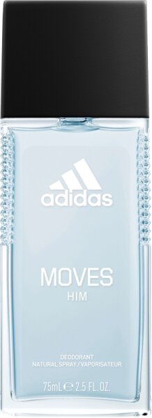 adidas moves for him deo naturalspray deodorant spray uomo