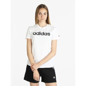 Adidas W Lin T Kurzarm-t-shirt Für Damen T-shirts Und Tops Damen Weiß Größe Xxl