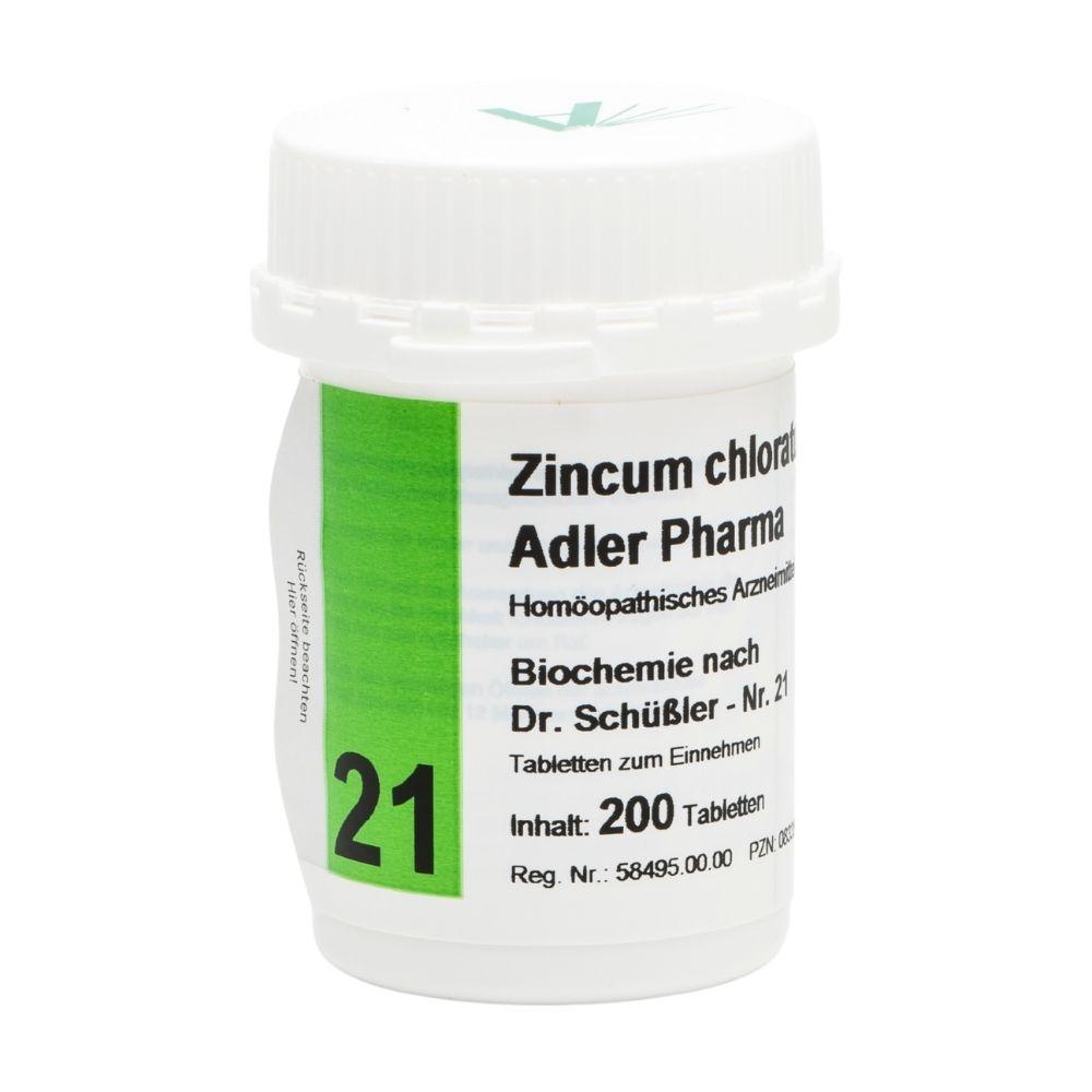 adler pharma produktion und vertrieb gmbh zincum chloratum d12 adler pharma nr.21, tablette