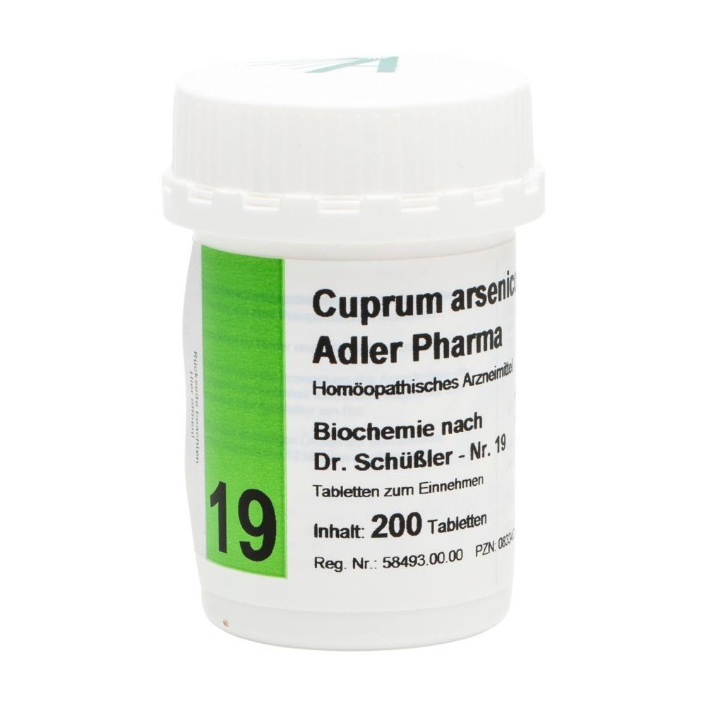 adler pharma produktion und vertrieb gmbh cuprum arsenicosum d12 adler pharma nr.19, tablette