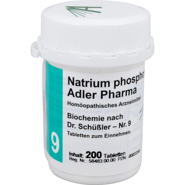 adler pharma produktion und vertrieb gmbh natrium phosphoricum d6 adler pharma biochemie nach dr. schÃ¼ÃŸler nr.9, tablette