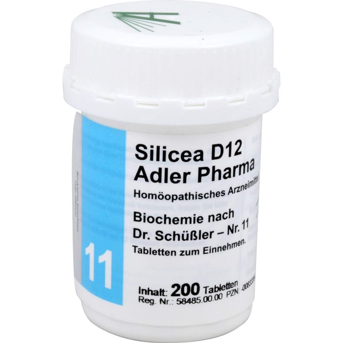 adler pharma produktion und vertrieb gmbh silicea d12 adler pharma biochemie nach dr. schÃ¼ÃŸler nr.11, tablette