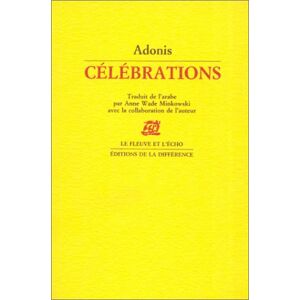 Adonis - Gebraucht Célébrations (fleuve Et Echo) - Preis Vom 04.05.2024 04:57:19 H