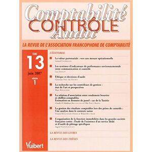 Afc - Gebraucht Comptabilite Controle Audit Volume 1 Tome 13 Annee 2007 - Preis Vom 29.04.2024 04:59:55 H
