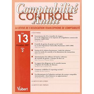 Afc - Gebraucht Comptabilite Controle Audit Volume 13 Tome 2 (annee 2007) - Preis Vom 29.04.2024 04:59:55 H