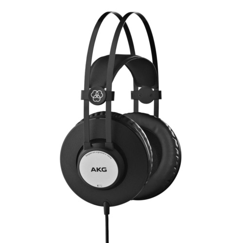 Akg K72 Kopfhörer Kabelgebunden Kopfband Musik Schwarz, Weiß
