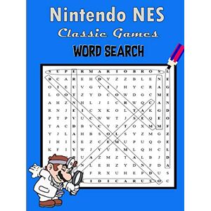 Alex Miklas - Nintendo Nes Classic Games Word Search