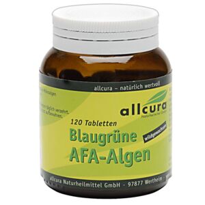 Allcura Afa Algen 250 Mg Blaugrün Tabletten 120 St