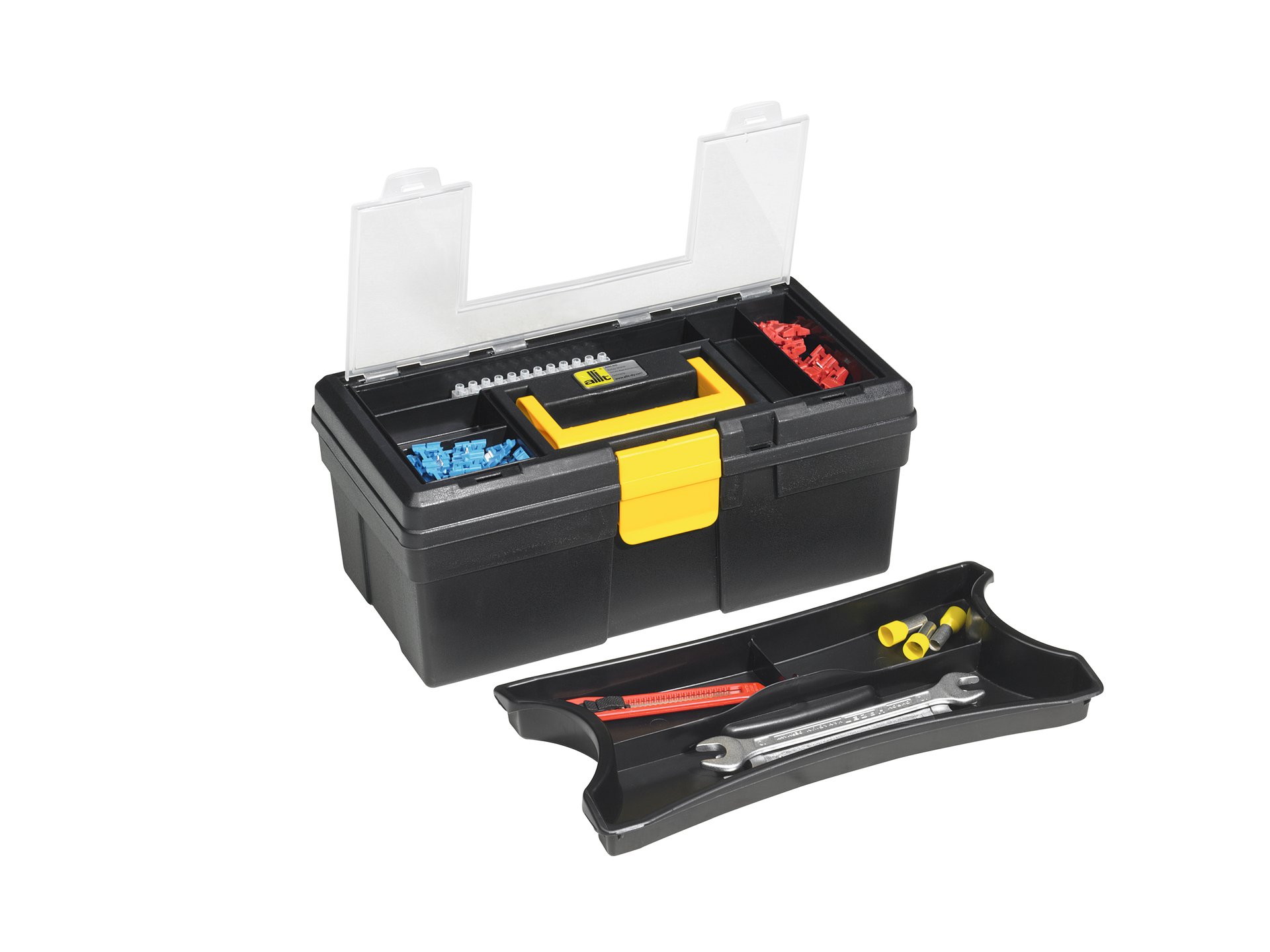 Allit Werkzeugkoffer Mcplus Promo Kiste Transport Koffer Sichtlager Box Werkzeug