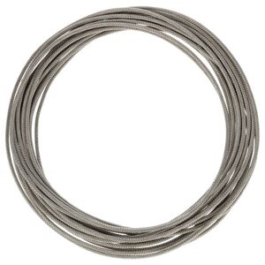 Allparts Stranded Shielded Braided Wire Silber