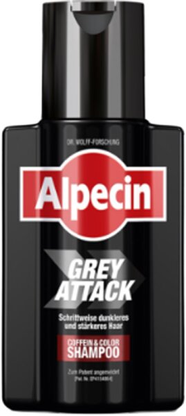 Alpecin Grey Attack Coffein & Color Shampoo 3 X 200 Ml