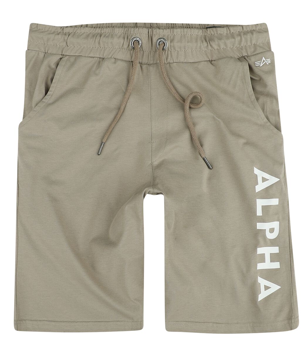 alpha industries short - alpha jersey short - s bis xxl - fÃ¼r mÃ¤nner - grÃ¶ÃŸe xl - sand