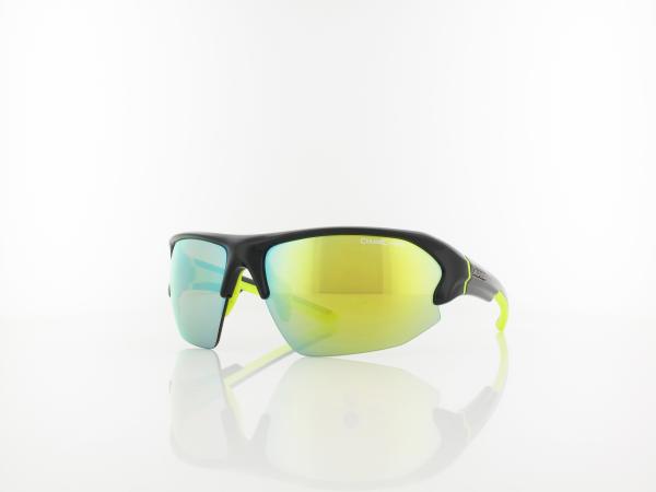Alpina Sonnenbrille Lyron Hr Rahmen Sw/neon Gelb Glas Gelb Versp.s3