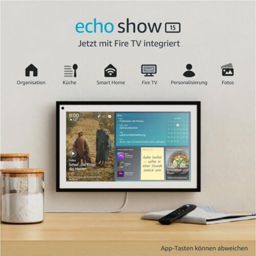 Amazon Echo Show 15 Remote Control (0840268951337) (echo Show 15 Re)