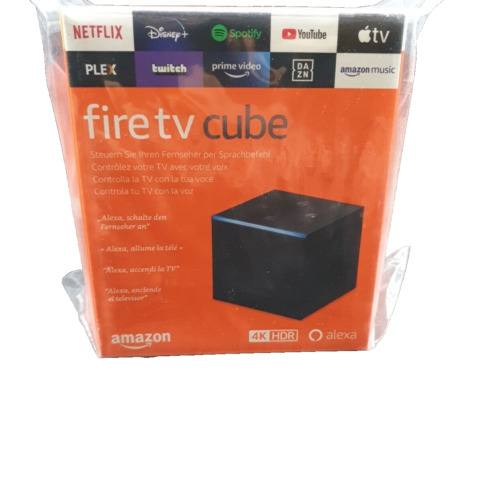 Amazon Fire Tv Cube 4k Uhd Hdr Streaming Neu & Ovp 2. Gen 