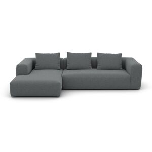 Ambiendo Home No. 101 Sofa-eckgarnitur Mit Chaiselounge Links - Gravel Grey 495 - 157 X 303 Cm