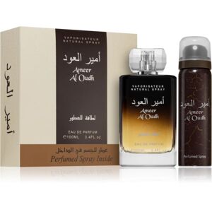 Ameer Al Oudh Lattafa Gift Set 3.4 Oz Edp + 1.7 Oz Perfumed