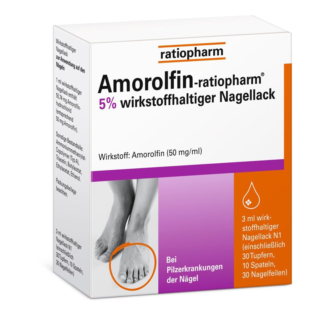 Amorolfin-ratiopharm Nagellack..., 3.0 Ml Wirkstoffhaltiger Nagellack 9199173