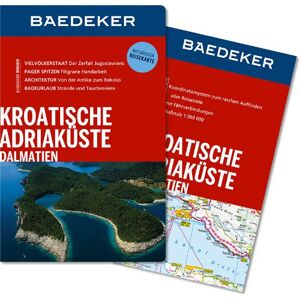 Andreas Braun - Gebraucht Baedeker Reiseführer Kroatische Adriaküste, Dalmatien: Mit Grosser Reisekarte - Preis Vom 09.05.2024 04:53:29 H
