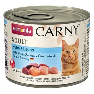 Animonda Carny Adult Huhn & Lachs | 24 X 200g Sparpackung