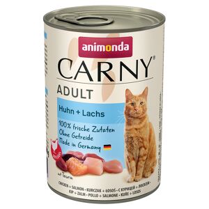 Animonda Carny Adult Huhn & Lachs 12 X 400g (9,56€/kg)