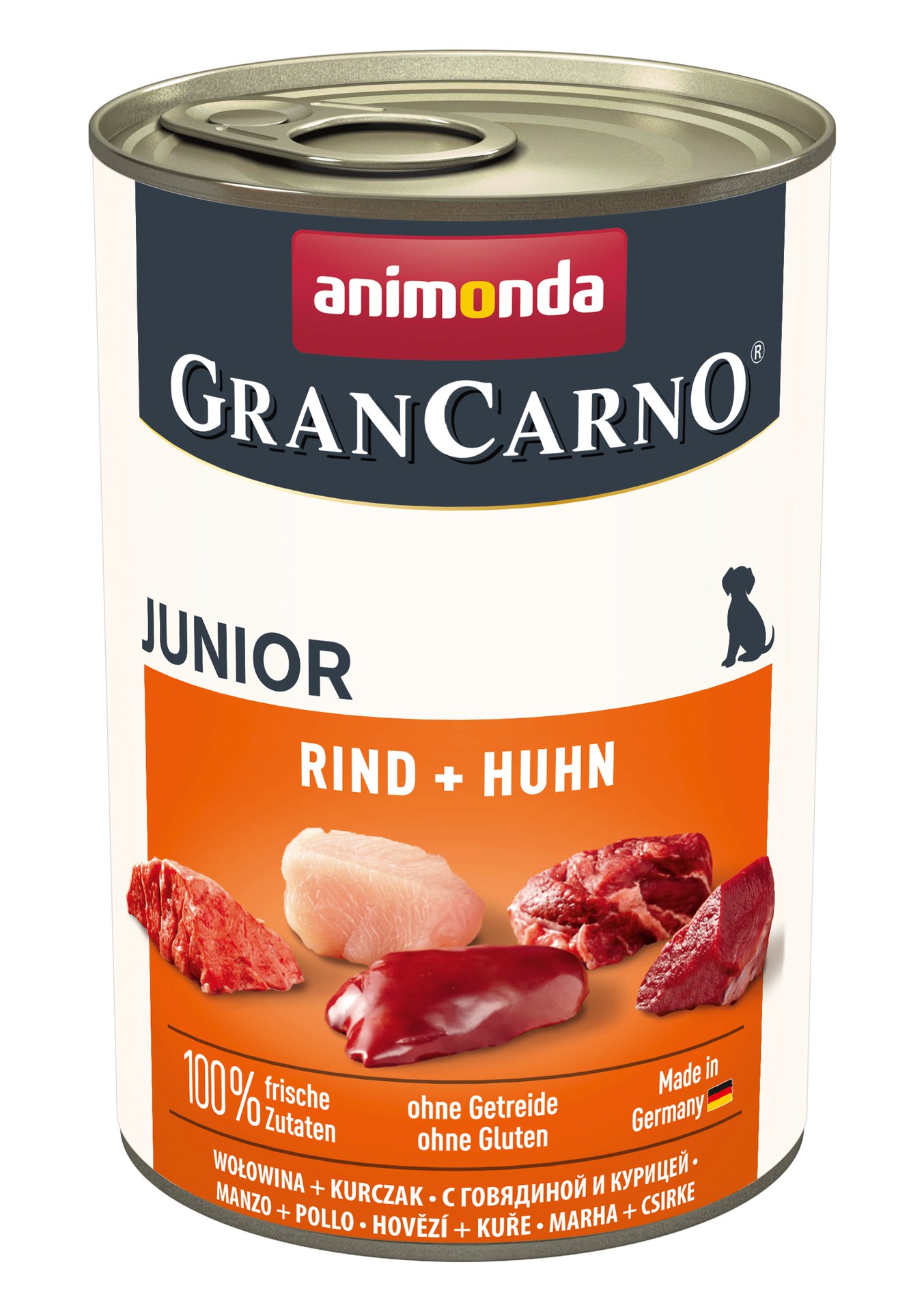 Animonda Grancarno Original Junior Rind Und Huhn 400g X 12