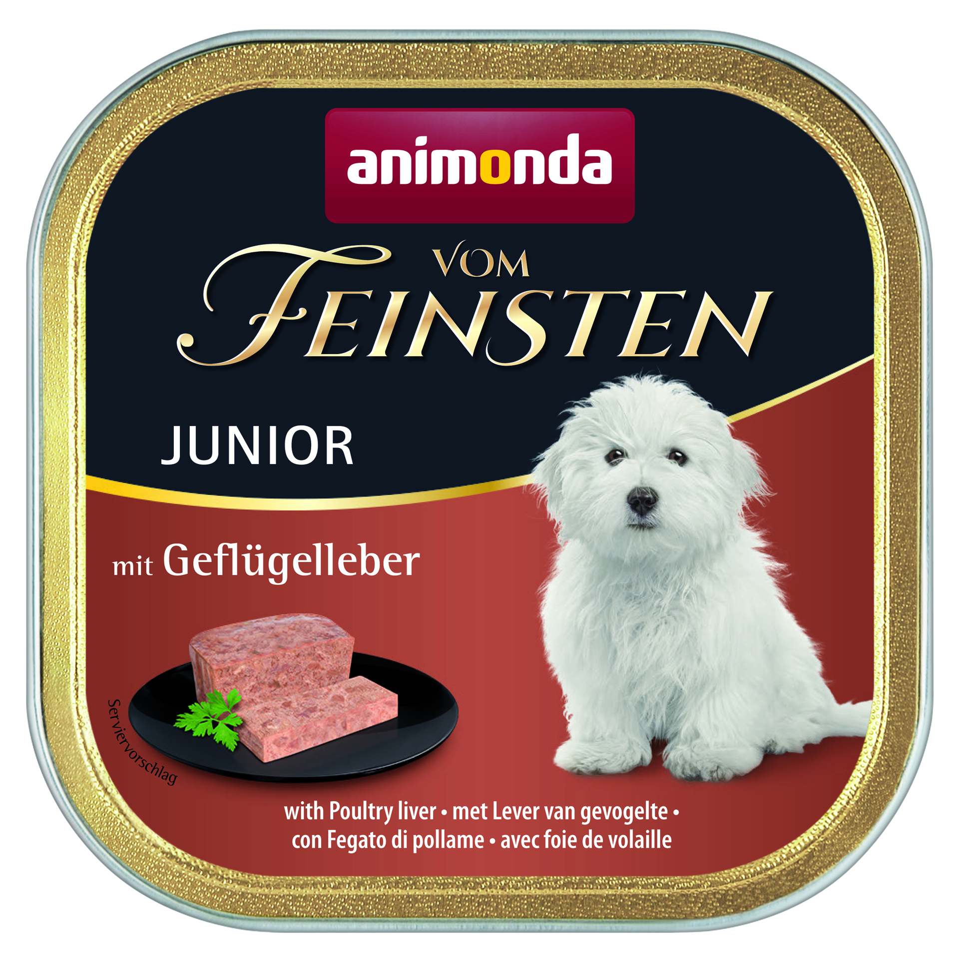Animonda Vom Feinsten Junior Mit Geflügelleber 44 X 150g (10,59€/kg)
