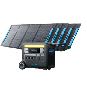 Anker Solix F2000 Solargenerator (solargenerator 767 Mit 5 X 200w Solarpanel)