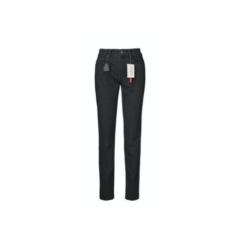 anna montana julia jeans black 46/30 schwarz donna
