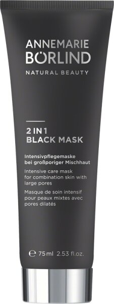 annemarie bÃ–rlind 2 in 1 black mask 75ml keine farbe