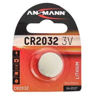 ansmann lithium knopfzelle cr-2032, batterie