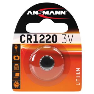ansmann lithium knopfzelle cr-1220, batterie