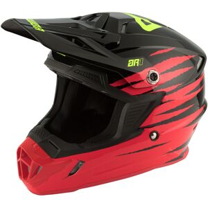Answer Racing Answer Ar-1 Pro Glow Motocross Helm - Schwarz Rot - 2xl - Unisex