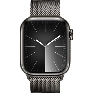 Apple Watch Series 9 Lte 41mm Edelstahl Graphit Milanaise Graphit