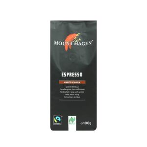 Arabica-kaffeebohnen 100 % Espresso Fair Trade Bio 1 Kg - Mount Hagen