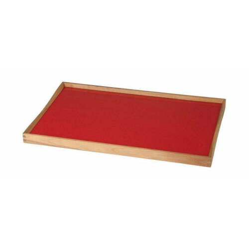 Architectmade - Tablett Turning Tray, 30 X 48 Cm, Schwarz / Rot