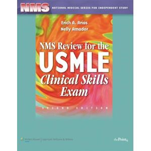 Arias, Erich A., M.d. - Gebraucht Nms Review For The Usmle Clinical Skills Exam (national Medical Series For Independent Study) - Preis Vom 28.04.2024 04:54:08 H