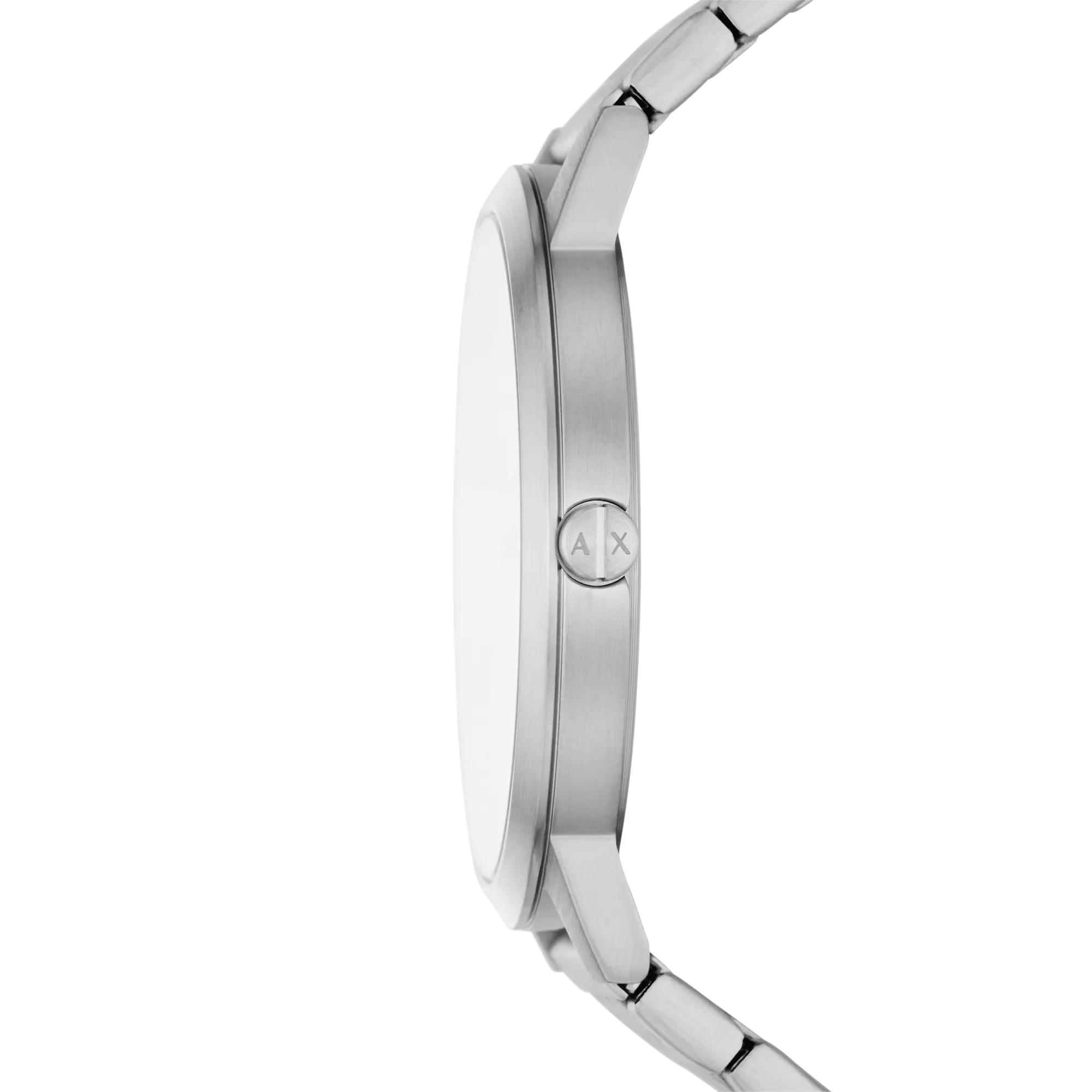 armani exchange uhren - two-hand stainless steel watch - gr. unisize - in silber - fÃ¼r damen silver donna