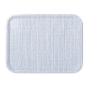 Artek - Rivi Tablett Groß, Weiß / Blau