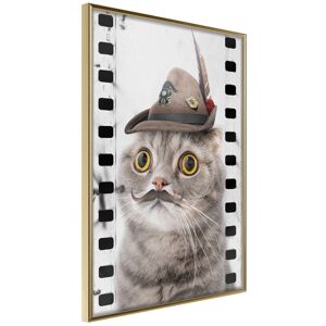 Artgeist Poster - Dressed Up Cat