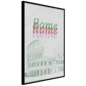 Artgeist Poster - Pastel Rome