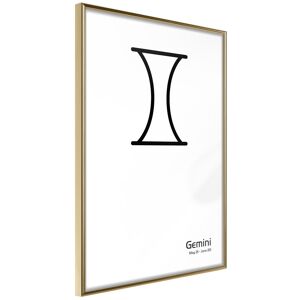 Artgeist Poster - Zodiac: Gemini Ii