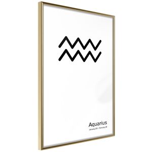 Artgeist Poster - Zodiac: Aquarius Ii