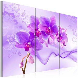 Artgeist Wandbild - Ethereal Orchid - Violet