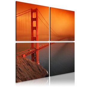 Artgeist Wandbild - Golden Gate Brücke: San Francisco