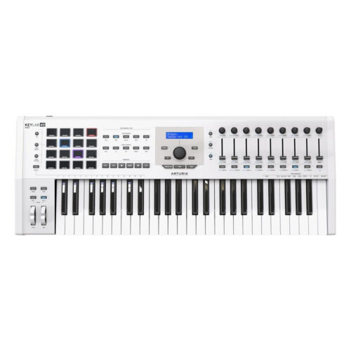 Arturia Keylab Mkii Midi-controller-keyboard 49tasten Daw Software Weiß White