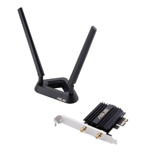Asus Pce-ax58bt Wi-fi 6 (802.11ax) Ax3000 Pcie Adapter Mu-mimo 160 Mhz-gigabit W